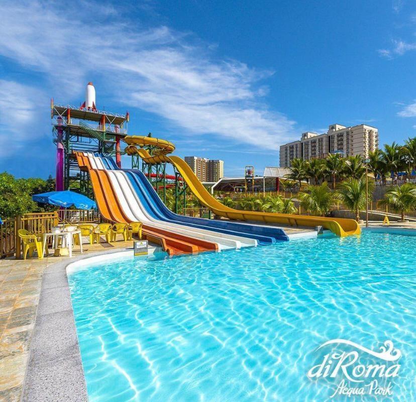 Spazzio Diroma Com Acesso Ao Acqua Park - Temporada Cn Adriele Caldas Novas Kültér fotó